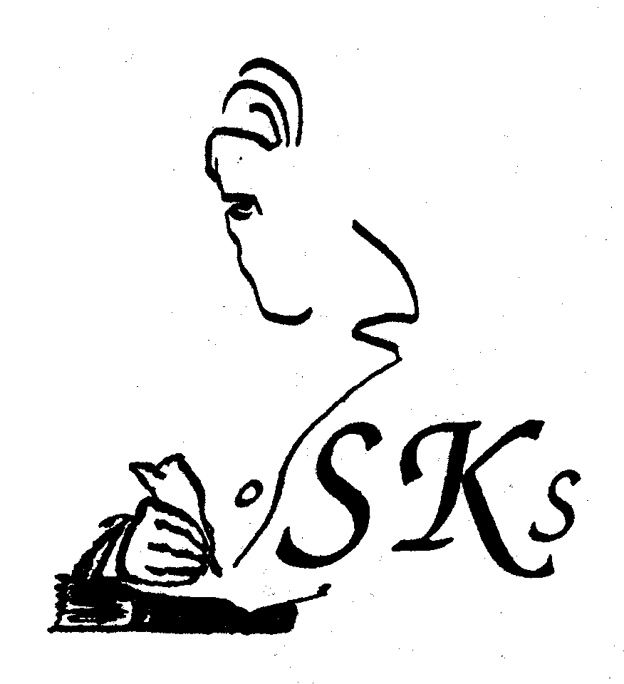 Kierkegaard drawing by David Cain