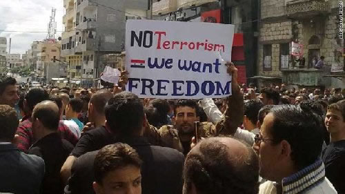 Democratic Syrians are not terrorists