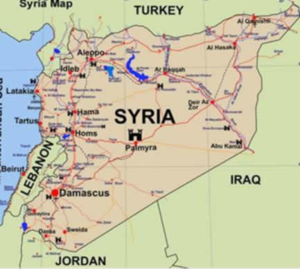 Syria Map